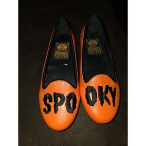 Strange Cvlt Scary Jack O'Lantern Halloween Edition flats spooky cult 6 M shoes